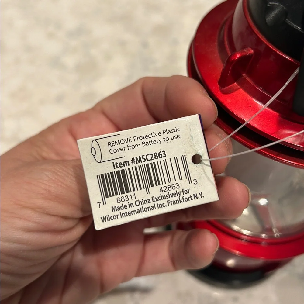 Used once - WILCOR 16 LED Camping Lantern